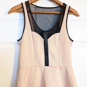 Charlotte Russe Pink Peplum Top